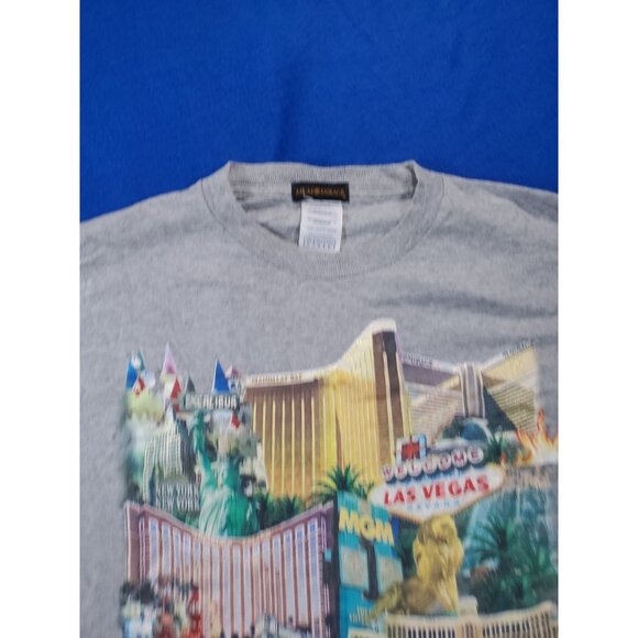 Vintage MGM MIRAGE Las Vegas Gray T-Shirt Men's Size XL - Picture 5 of 15